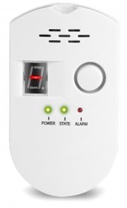 Detektor plynu s alarmem G1 (LPG, zemní plyn a svítiplyn) čidlo  GAS ALARM varuje při úniku plynu