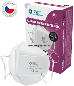 General Public Protection respirátor GPP2 FFP2 NR CE