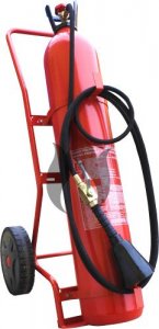 Pojízdný hasicí přístroj Červinka CO230000 - sněhový (CO2) - 30 kg