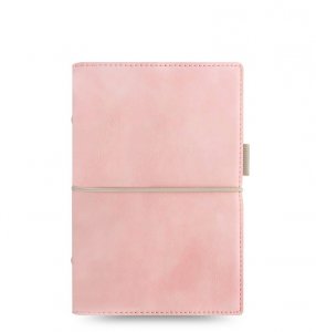 Diář Filofax Domino Soft osobní pastelový růžový 022577
