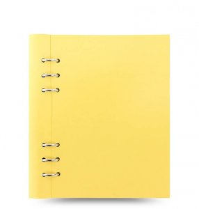 Filofax Clipbook A5 Pastels Lemon 145000