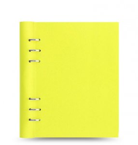 Filofax Clipbook Saffiano Fluoro Yellow A5 145009