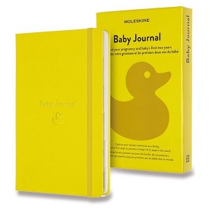 Moleskine Passion Baby Journal A5 žlutý zápisník 1331/1517121