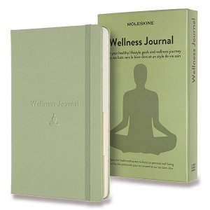 Moleskine Passion Wellness Journal A5 zelený zápisník 1331/1517161