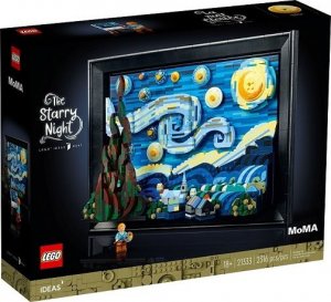 LEGO Ideas 21333 Hvězdná noc Vincenta van Gogha
