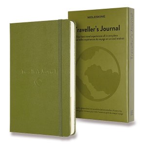 Moleskine Passion Travel Journal A5 khaki zápisník 1331/1517140
