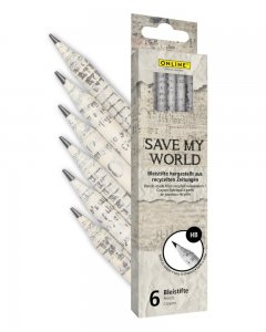 Online Save My World sada grafitových tužek 07919